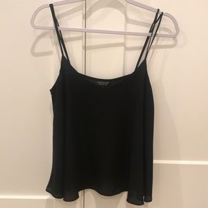 NWT Topshop black camisole tank top